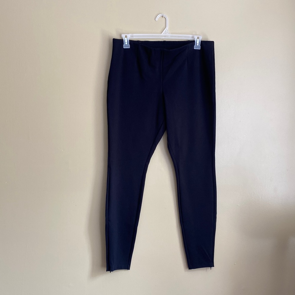 Target - Prologue - size xl - zipper ankles - black stretch ponte leggings